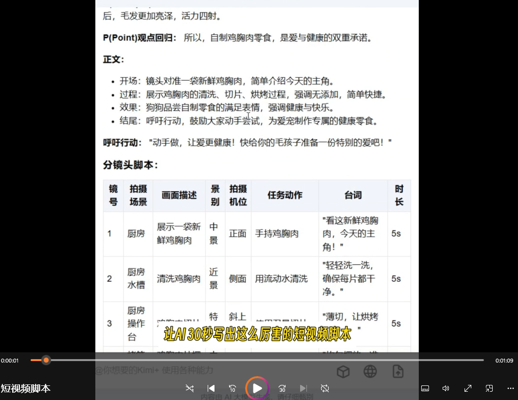 爆款短视频脚本文案【指令+教程】