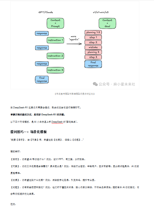 DeepSeek最强使用攻略,放弃复杂提示词,直接提问效果反而更好?