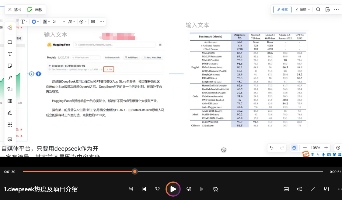 用DeepSeek写公众号爆文,日引300+创业粉,做知识付费每天四位数变现(教程424.55MB)