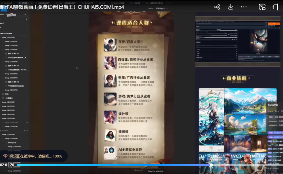 【精品推荐】Ai魔法绘画,Stable Diffusion专业课0到精通系统课(24课,共计3.49GB)